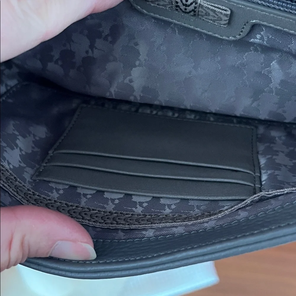 Like new Karl Lagerfeld Gray Quilted Bag with Chain - Picture 13 of 16